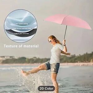 Umbrella with storage case